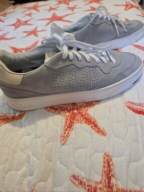 P448 Bali Low Top Suede Sneakers Lead Grey EU 39 US 8.5 - 9